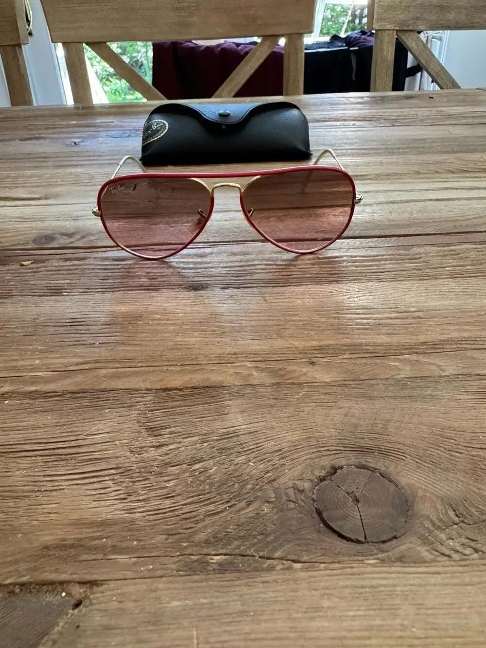 Ray-Ban RB 3025-J-M Aviator Full Color Sunglasses 001/X3